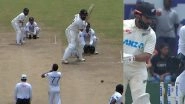 Prabath Jayasuriya Recreates Shane Warne&rsquo;s &lsquo;Ball of the Century&rsquo; To Dismiss Ajaz Patel During SL vs NZ 2nd Test 2024 (Watch Video)