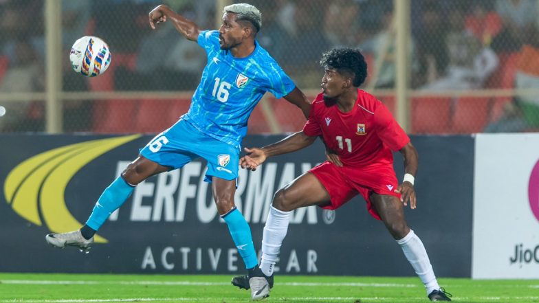 India National Football Team Starts Intercontinental Cup 2024 Campaign Under New Coach Manolo Marquez With Goalless Draw Against Mauritius