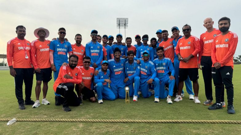 India U19 Beat Australia U19 By Seven Runs in 3rd ODI, Clean Sweep Youth ODI Series 3-0