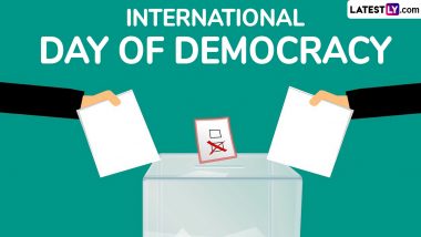 International Day of Democracy 2024 Wishes and Quotes: Send Messages, Images, Greetings, HD Wallpapers and Photos To Celebrate the Spirit of Democracy