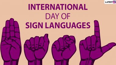 Why Is the International Day of Sign Languages Celebrated? Know Date, Theme and Significance of the Observance Along With International Week of the Deaf