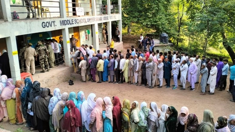 Voter Turnout of 57.31% Recorded in Phase-2 of Jammu and Kashmir Assembly Elections