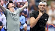 Jannik Sinner vs Taylor Fritz, US Open 2024 Live Streaming Online: Get Live Telecast of Men’s Singles Final Tennis Match in India