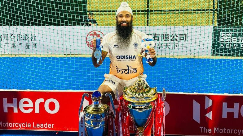 Jarmanpreet Singh Reacts After India Men's Hockey Team Wins Asian Champions Trophy 2024 Title, Says 'Onward and Upward' (See Post)