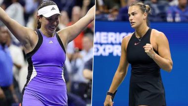 Aryna Sabalenka vs Jessica Pegula Head-to-Head Record: Ahead of US Open 2024 Women Singles Final, Here Are H2H Stats and Match Results of Last Five Encounters of Finalists at Flushing Meadows