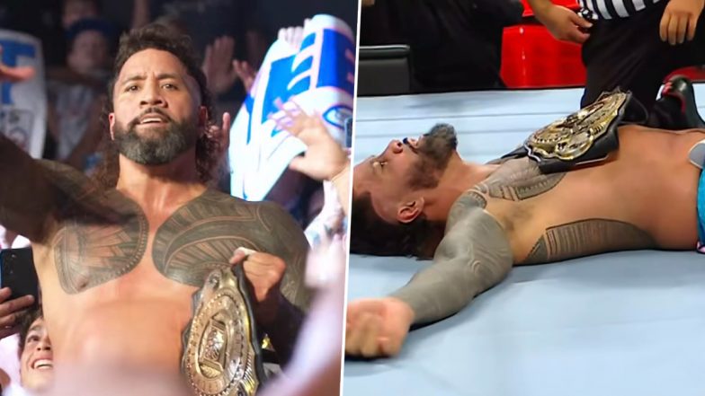 Jey Uso Wins Intercontinental Championship, Defeats Bron Breakker on WWE Raw Ahead of Bad Blood 2024 (Watch Video)