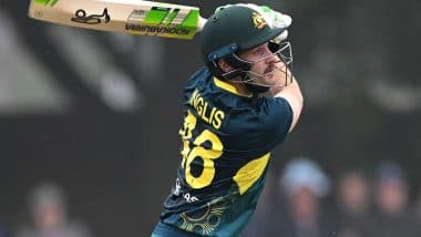 Josh Inglis Smashes Fastest Century for Australia in Men's T20 Internationals, Achieves Feat With 43-Ball Hundred During SCO vs AUS 2nd T20I 2024 (Watch Video)