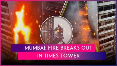 Mumbai Fire: Major Blaze Erupts at Times Tower in Kamala Mills Compound, No Injuries Reported