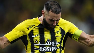 Karim Benzema Hat-Trick Video: Watch Al-Ittihad Star Leading His Side to Dominant 7–1 Win Over Al-Wehda in Saudi Pro League 2024–25 Match