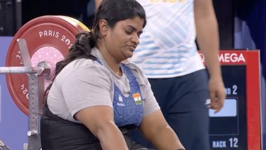 Kasthuri Rajamani Finishes Eighth in Women's Up To 67 Kg Para-Powerlifting Event at Paris Paralympics 2024