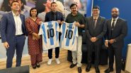 Argentina Football Team to Play Exhibition Match in Kerala? State's Sports Minister V Abdurahiman Holds Discussion With AFA Officials Over Possibility of Reigning Champions' Visit to India