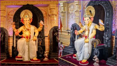 Mumbai's Khetwadi 12th Lane Sarvajanik Ganeshotsav Mandal Ahead of Ganesh Chaturthi