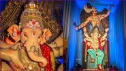 Khetwadi Cha Raja 2024 First Look Photos: Mumbai’s KhetwadiCha Raja Mukh Darshan Ahead of Ganesh Chaturthi and Ganeshotsav Festival (Watch Videos)