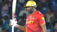 CPL T20 2024: Kieron Pollard Smashes 19-Ball 52 to Help Trinbago Knight Riders Beat Saint Lucia Kings by Four Wickets