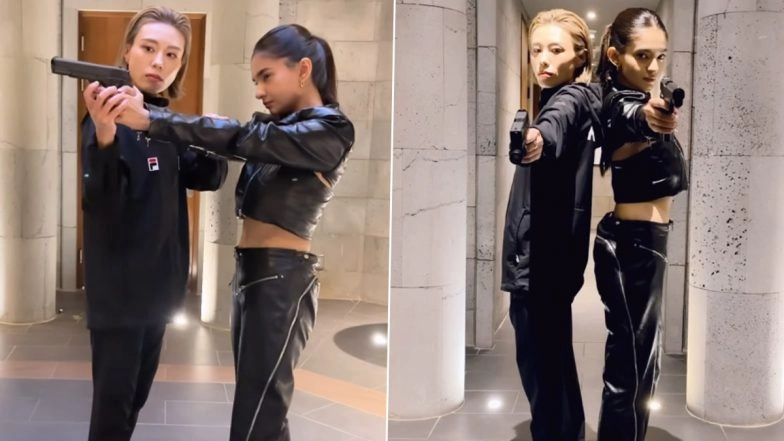 Kim Ye-Ji and Anushka Sen's Shooting Video Goes Viral: 'Badass' Korean Olympic Shooter Teams Up With Indian TV Actress for a Global Project 'Crush'