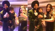 Kulhad Pizza Couple, Sehaj Arora and Wife Gurpreet Reveal Son Waris’ Face for the First Time During His Grand Birthday Party (Watch Video)