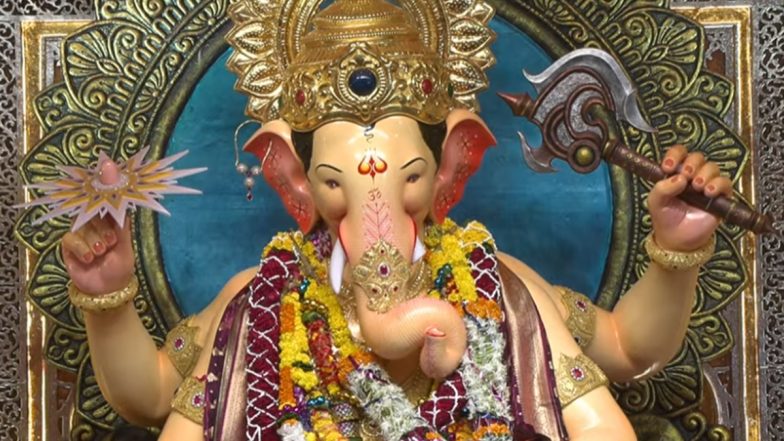 Lalbaugcha Raja Darshan for Ganeshotsav 2024: When and Where to Watch the Live Streaming of Mumbai's Iconic Ganpati Mandal (Watch Video)