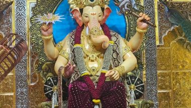 Lalbaugcha Raja 2024 First Look Unveiled: Popular Ganesh Idol Face Revealed Days Ahead of Ganesh Chaturthi 2024, Know All About the 10-Day ‘Vinayak Chaturthi’ Festival (Watch Video)