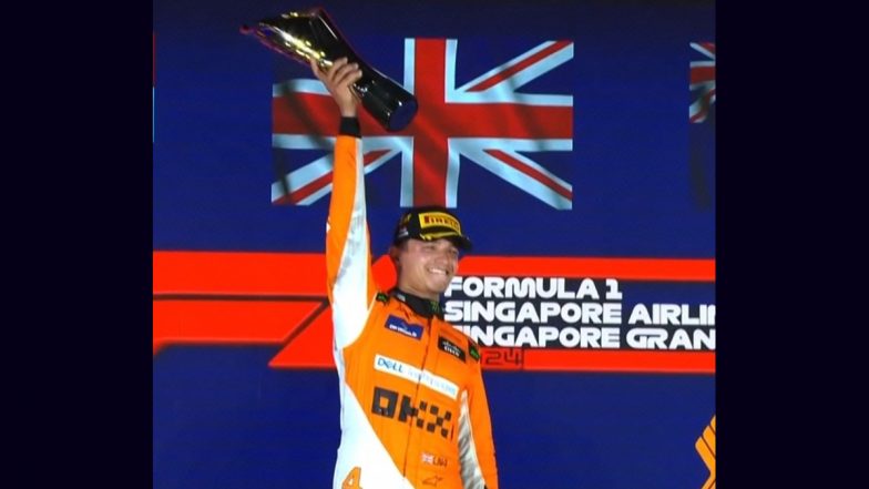 Lando Norris Wins Singapore Grand Prix 2024, Star British Driver Cuts Max Verstappen's F1 Lead With GP Victory