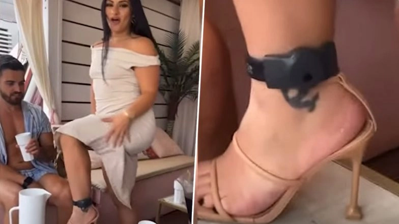 Married HMP Wandsworth Officer Linda De Sousa Abreu Flaunts Her Ankle Tag