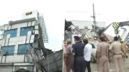 Lucknow Building Collapse: Several Feared Trapped After Building Collapses in Uttar Pradesh’s Transport Nagar; Video Surfaces