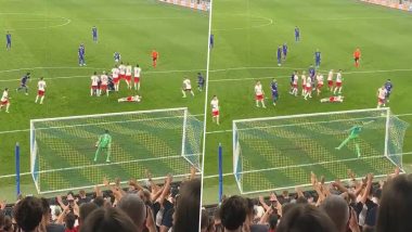 Luka Modric Strikes a Perfect Free Kick in Top Left Corner in Croatia's 1–0 Win Over Poland in UEFA Nations League 2024–25, Video Goes Viral