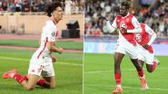 Monaco 2–1 Barcelona, UEFA Champions League 2024–25: Maghnes Akliouche, George Ilenikhena Score As Les Rouge Et Blanc Thrash Barca in UCL Opener Despite Lamina Yamal's Goal