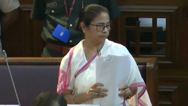 Anti-Rape Bill Passed by West Bengal Assembly Amid Uproar Over Kolkata Doctor Rape-Murder Case, BJP Says Want Implementation Immediately