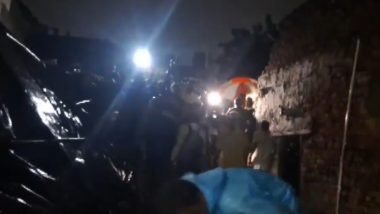 Building Collapses in Uttar Pradesh Amid Heavy Rains, 8-10 People Trapped