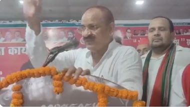 Muslim Population Rising, Will Oust BJP From Power in Uttar Pradesh in the 2027 Assembly Elections, Says Samajwadi Party MLA Mehboob Ali (Watch Video)