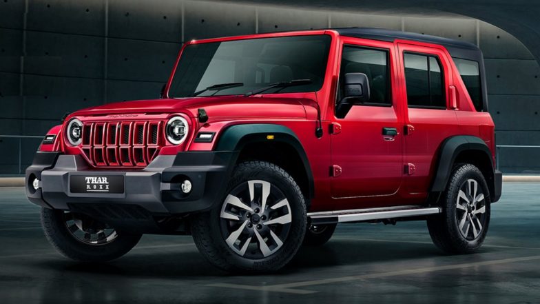 Mahindra To Auction First-Ever &lsquo;THE&rsquo; SUV Mahindra Thar ROXX, Aims To Donate Highest Bid for Social Cause, Charitable Initiatives