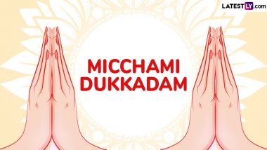 Micchami Dukkadam 2024 Wishes and HD Images for Free Download Online: Send Kshamavani Parva Wallpapers, Photos and Messages on Samvatsari