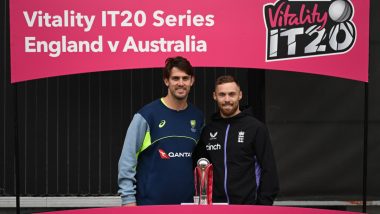 ENG vs AUS 3rd T20I 2024: England, Australia Settle for 1–1 Draw After Rain Washes Out T20I Series Decider in Manchester