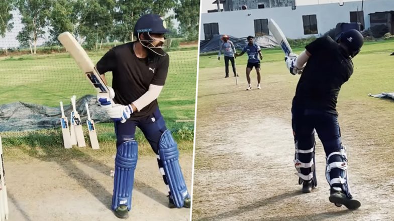 Mohammed Shami Turns Heads With Explosive Batting Practise Ahead of Border-Gavaskar Trophy 2024–25, Says 'Comeback Will Always Be Greater' (Watch Video)