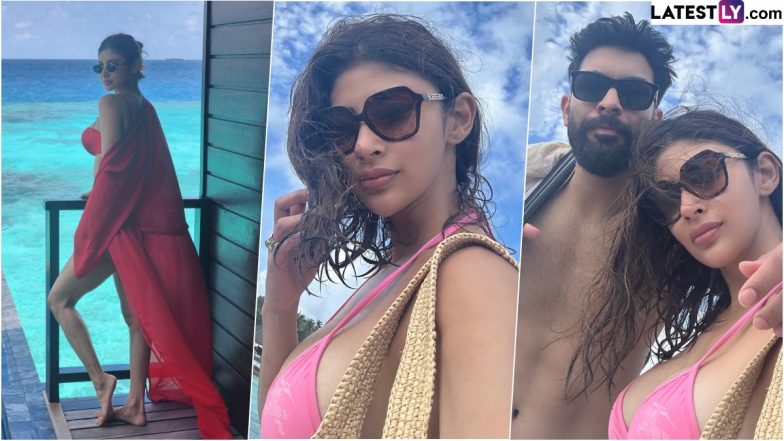 Mouni Roy’s 39th Birthday Celebration Photos in the Maldives: Actress Enjoys Special Day With Husband Suraj Nambiar