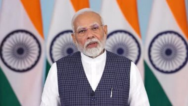 Jharkhand: PM Narendra Modi Unveils Projects Worth INR 83,700 Crore, Launched ‘Dharti Aaba Janjatiya Gram Utkarsh Abhiyan’ for Tribal Welfare at Hazaribag (Watch Video)