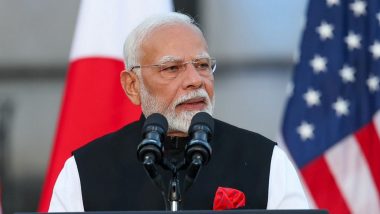 PM Narendra Modi Addresses UN ‘Summit of the Future’, Flags Terrorism, New Theatres of Conflict During Address in New York; Says ‘Global Action Must Match Global Ambition’ (Watch Video)