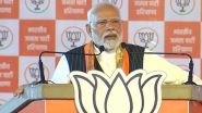 Jammu and Kashmir Assembly Elections 2024: PM Narendra Modi Addresses Rally in Srinagar, Says ‘Congress, National Conference and PDP Trampled Democracy for Their Own Benefits’