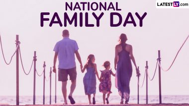 Happy National Family Day 2024 Wishes, Greetings and Images: Share Messages, HD Wallpapers, GIFs and Meaningful Quotes To Express Gratitude to Your Family