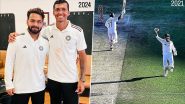 Navdeep Saini Praises Rishabh Pant After India B Beat India a by 76 Runs in Duleep Trophy 2024, Says 'Grateful for This Solid Support!' (See Post)