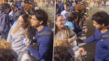 Viral Video Shows Indian Javelin Throw Star Neeraj Chopra Politely Rejecting Female Fan's Request to Have His Phone Number