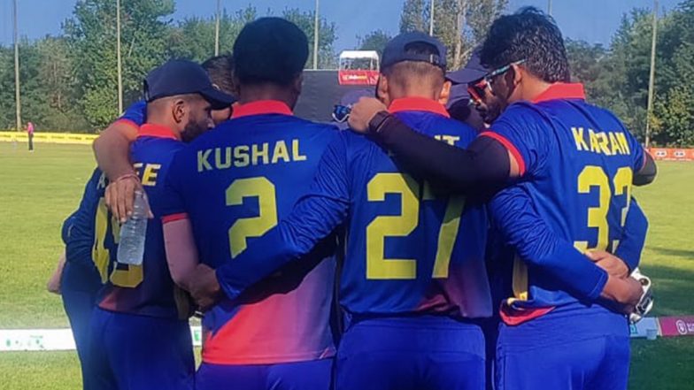 Nepal vs Oman Live Streaming Online: Get Free Telecast Details of NEP vs OMA ODI Match in ICC Men’s Cricket World Cup League 2 on TV