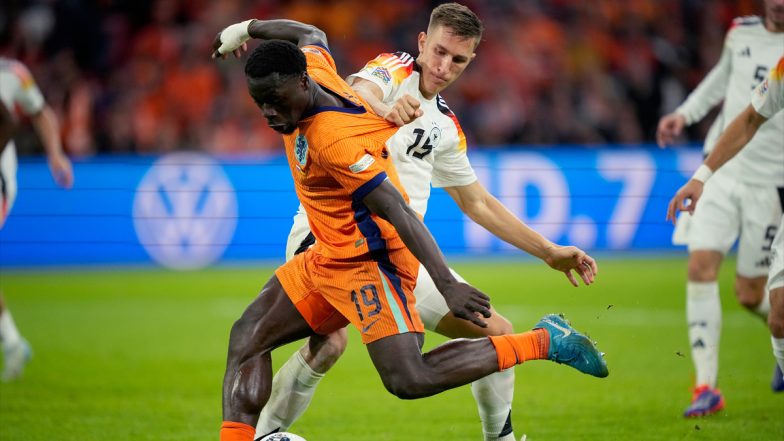 Netherlands 2–2 Germany, UEFA Nations League 2024–25: Virgil van Dijk and Co Battle to a Thrilling Draw Against Nationalelf