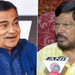 ‘Ramdas Athawale’s Ministerial Position Is Sure’: Nitin Gadkari Makes Playful Jibe at Ramdas Athawale, Video Goes Viral