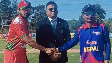 How To Watch Oman vs Nepal Free Live Streaming Online of T20I Tri-Series 2024? Get Telecast Details of OMA vs NEP Cricket Match on TV