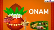 Onam 2024 HD Images and Thiruvonam Greetings: Wish Happy Onam With WhatsApp Messages, Festive Quotes and Wallpapers During the Festival