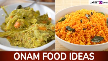 Onam 2024 Food Ideas: From Avial to Thoran, 5 Delicious Onam Sadya Recipes To Add to Your Festive Menu During Kerala Harvest Festival (Watch Videos)