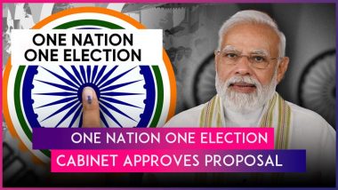 One Nation One Election: Cabinet Approves Report on Simultaneous Polls to Lok Sabha, State Assemblies; Congress Opposes Move