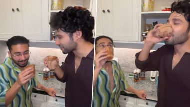 Orry Calls ‘Kulhad’ As ‘Cooler’ While Enjoying a Round of Shots and Siddhant Chaturvedi’s Quick Correction Is Winning the Internet (Watch Video)