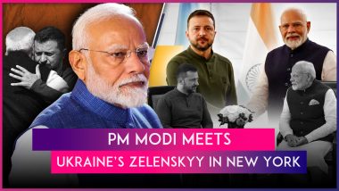 PM Narendra Modi Meets Ukraine’s Volodymyr Zelenskyy in New York, Reaffirms India’s Support for Peaceful Resolution